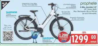Marktkauf Prophete e-bike „genießer 2.0“ Angebot