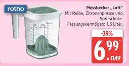 Marktkauf Rotho messbecher „loft“ Angebot