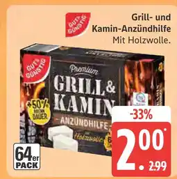 Marktkauf Gut & günstig grill- und kamin-anzündhilfe Angebot