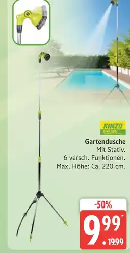 Marktkauf Kinzo gartendusche Angebot