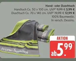 Marktkauf Bruno banani handtuch Angebot