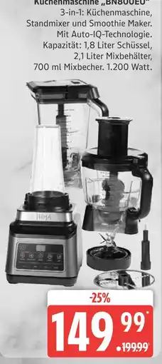 Marktkauf Ninja küchenmaschine bn800eu Angebot
