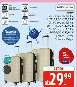 Marktkauf Swiss motion trolley Angebot