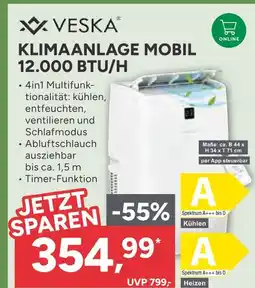 Marktkauf Veska klimaanlage mobil 12.000 btu/h Angebot