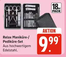 Marktkauf Relax maniküre-/pediküre-set Angebot