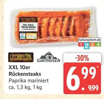 Marktkauf Gutfleisch xxl 10er rückensteaks Angebot
