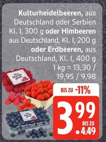 Edeka Kulturheidelbeeren Angebot