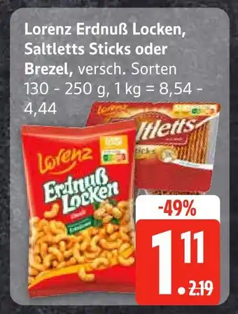 Edeka Lorenz erdnuß locken Angebot