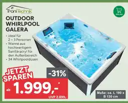 Marktkauf Trontechnik outdoor whirlpool galera Angebot