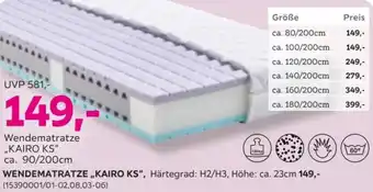 Mömax Wendematratze „KAIRO KS" Angebot