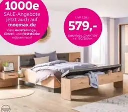 Mömax Bettanlage „CHANTON" Angebot