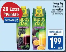 Edeka RAUCH happy day Fruchtsaft oder -nektar Angebot