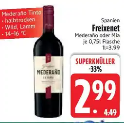 Edeka Spanien Freixenet Mederaño oder Mia Angebot