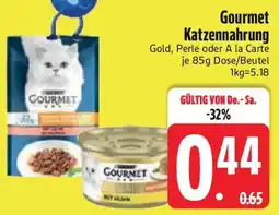 Edeka Gourmet Katzennahrung Angebot