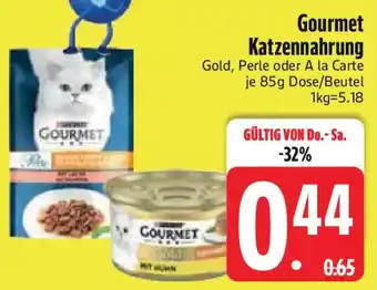 Edeka Gourmet Katzennahrung Angebot