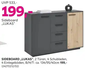 Mömax Sideboard „LUKAS" Angebot