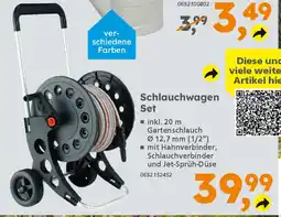 Globus Baumarkt Schlauchwagen Set Angebot