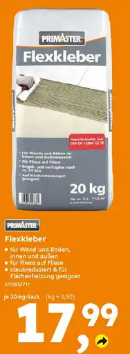 Globus Baumarkt PRIMASTER Flexkleber Angebot