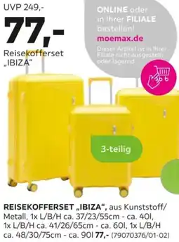 Mömax Reisekofferset „IBIZA" Angebot