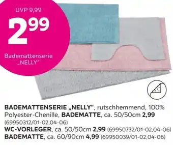Mömax Bademattenserie „NELLY" Angebot
