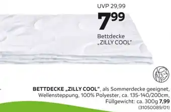 Mömax Bettdecke „ZILLY COOL" Angebot