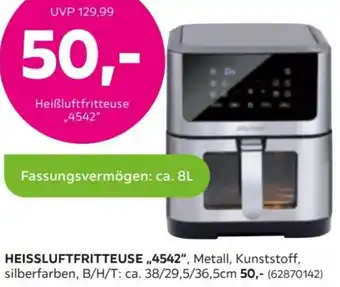 Mömax Heißluftfritteuse „4542" Angebot