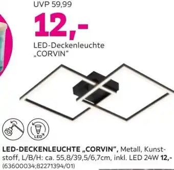 Mömax LED-Deckenleuchte „CORVIN" Angebot