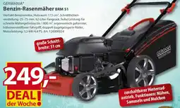 Sonderpreis Baumarkt GERMANIA Benzin-Rasenmäher BRM 51 Angebot