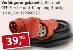 Sonderpreis Baumarkt Verlängerungskabel Angebot