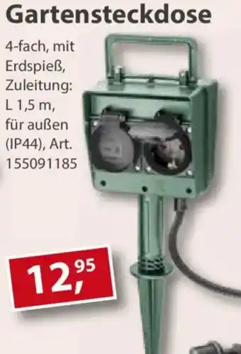 Sonderpreis Baumarkt Gartensteckdose Angebot