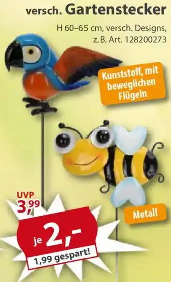 Sonderpreis Baumarkt versch. Gartenstecker Angebot