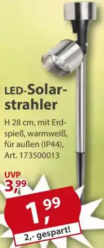 Sonderpreis Baumarkt LED-Solarstrahler Angebot