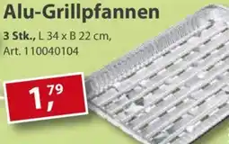 Sonderpreis Baumarkt Alu-Grillpfannen Angebot