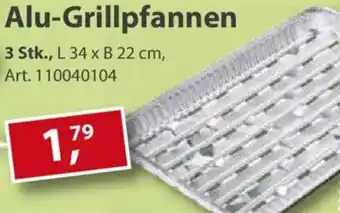 Sonderpreis Baumarkt Alu-Grillpfannen Angebot