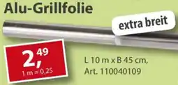 Sonderpreis Baumarkt Alu-Grillfolie Angebot