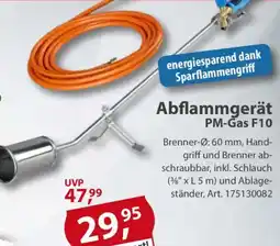 Sonderpreis Baumarkt Abflammgerät PM-Gas F10 Angebot