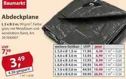 Sonderpreis Baumarkt Abdeckplane Angebot