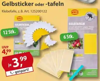 Sonderpreis Baumarkt Gelbsticker oder -tafeln Angebot