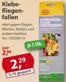 Sonderpreis Baumarkt WECO Klebefliegenfallen Angebot