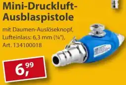 Sonderpreis Baumarkt Mini-Druckluft Ausblaspistole Angebot