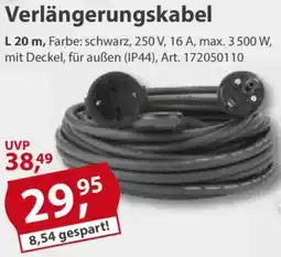 Sonderpreis Baumarkt Verlängerungskabel Angebot