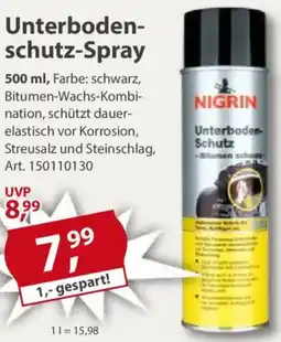 Sonderpreis Baumarkt NIGRIN Unterbodenschutz-Spray Angebot