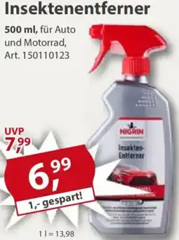 Sonderpreis Baumarkt NIGRIN Insektenentferner Angebot