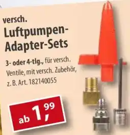 Sonderpreis Baumarkt Luftpumpen Adapter-Sets Angebot