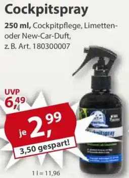 Sonderpreis Baumarkt Cockpitspray Angebot