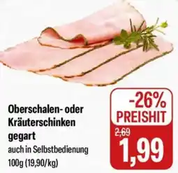 Feneberg Oberschalen- oder Kräuterschinken gegart Angebot