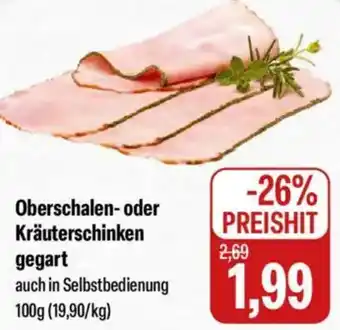 Feneberg Oberschalen- oder Kräuterschinken gegart Angebot