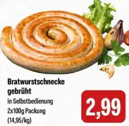 Feneberg Bratwurstschnecke gebrüht Angebot