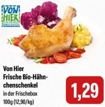 Feneberg Von Hier Frische Bio-Hähnchenschenkel Angebot