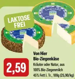 Feneberg Von Hier Bio-Ziegenkäse Angebot
